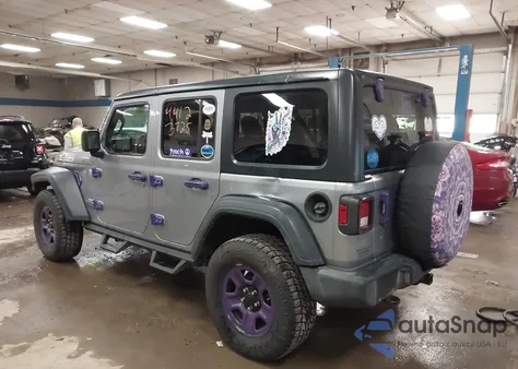 2018 Jeep Wrangler Unlimited Sport 4X4 z USA, uszkodzony, nr VIN 1C4HJXDN8JW207118